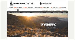 Desktop Screenshot of momentumcycles.com